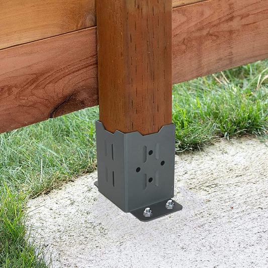 4*4" Wood Pergola Post Base 4pcs